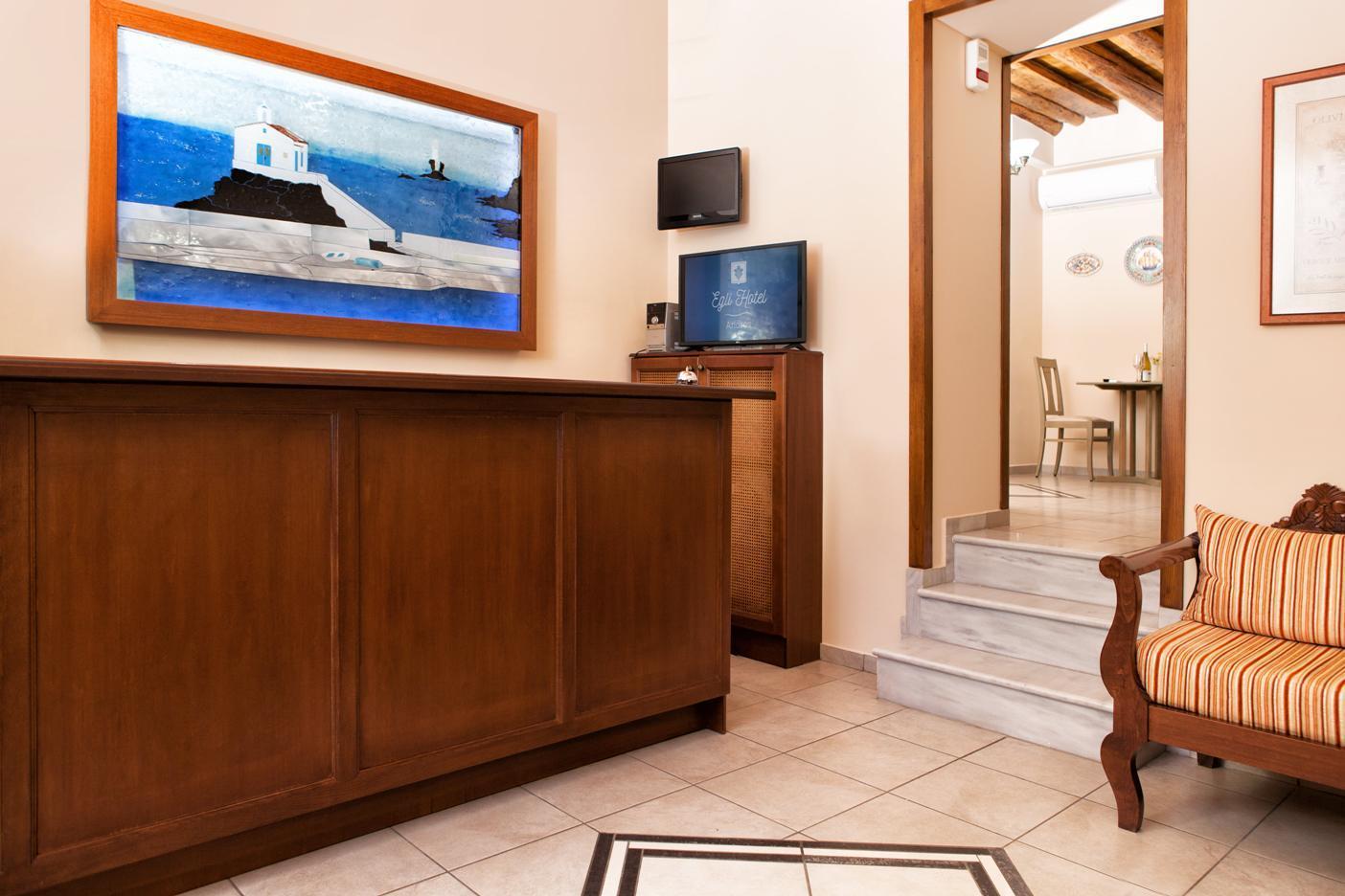 Egli Hotel Andros Town Exterior foto
